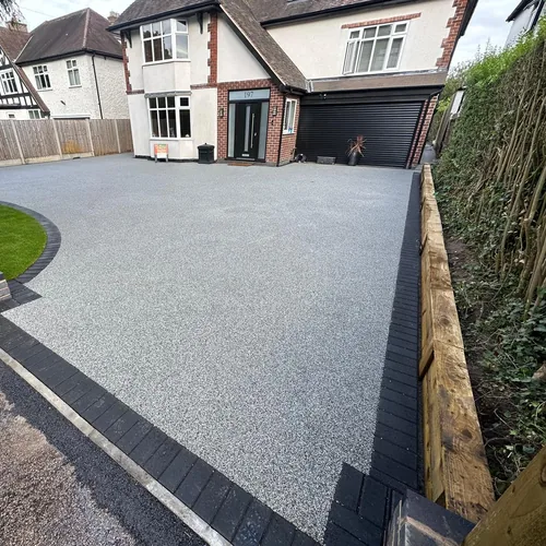 A recent driveway or patio job we completed in Castle Donington
